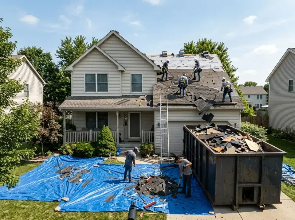 roof-replacement-debris-remova-004 — frequently asked questions, Cheapest Dumpster Rentals in Aurora, OH